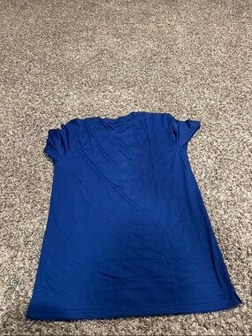 Deep Navy Athletic Short Sleeve Top